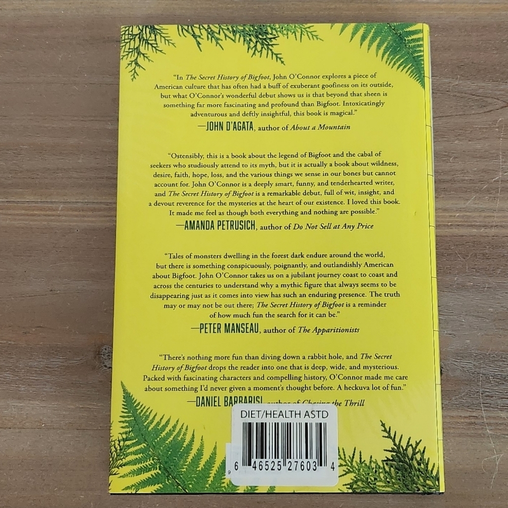 The Secret History of Bigfoot: Field Notes on a North American Monster Hardcover - Picture 3 of 10
